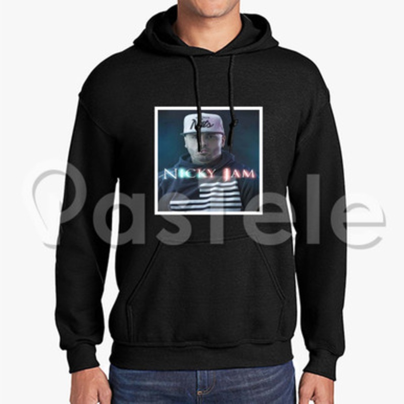 Nicky Jam Custom Unisex Hooded Sweatshirt Crew Hoodies Hoodie Cotton Polyester