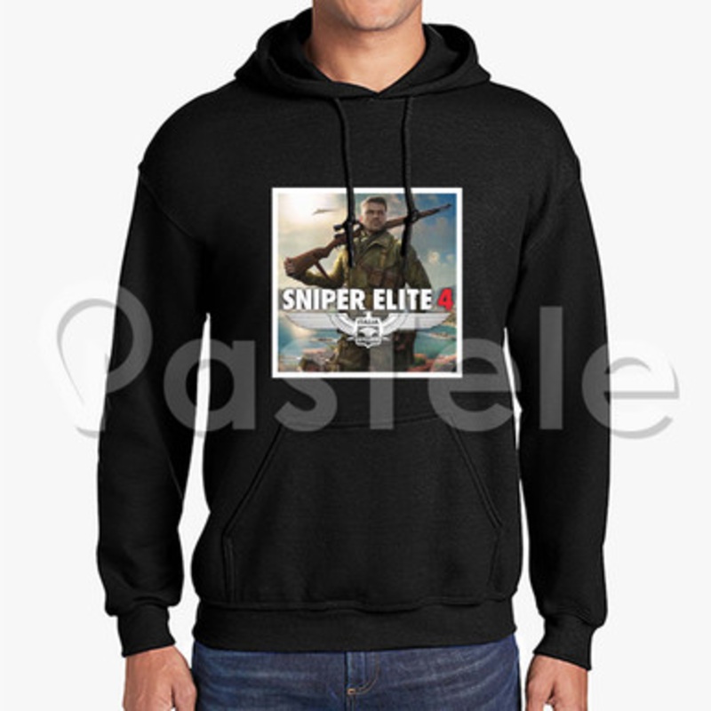 Sniper Elite 4 Custom Unisex Hooded Sweatshirt Crew Hoodies Hoodie Cotton Polyester