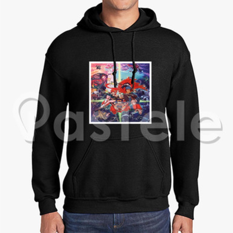 Tengen Toppa Gurren Lagann Custom Unisex Hooded Sweatshirt Crew Hoodies Hoodie Cotton Polyester