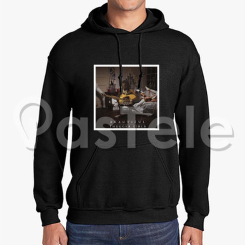 Young Thug Beautiful Thugger Girls Custom Unisex Hooded Sweatshirt Crew Hoodies Hoodie Cotton Polyester