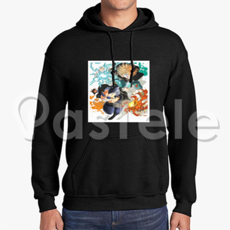 Black Clover Custom Unisex Hooded Sweatshirt Crew Hoodies Hoodie Cotton Polyester