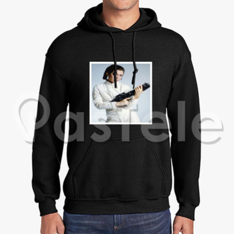 Carrie Fisher Custom Unisex Hooded Sweatshirt Crew Hoodies Hoodie Cotton Polyester