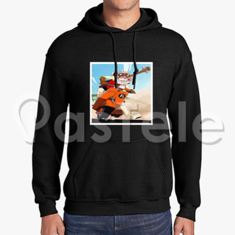FLCL Anime Custom Unisex Hooded Sweatshirt Crew Hoodies Hoodie Cotton Polyester