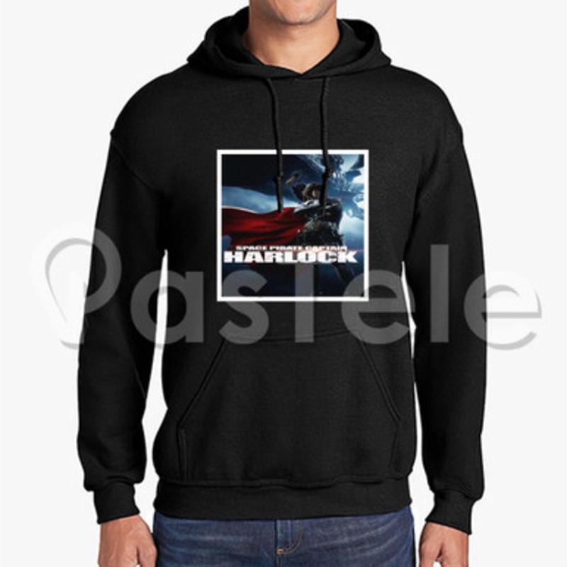 Harlock Space Pirate Custom Unisex Hooded Sweatshirt Crew Hoodies Hoodie Cotton Polyester