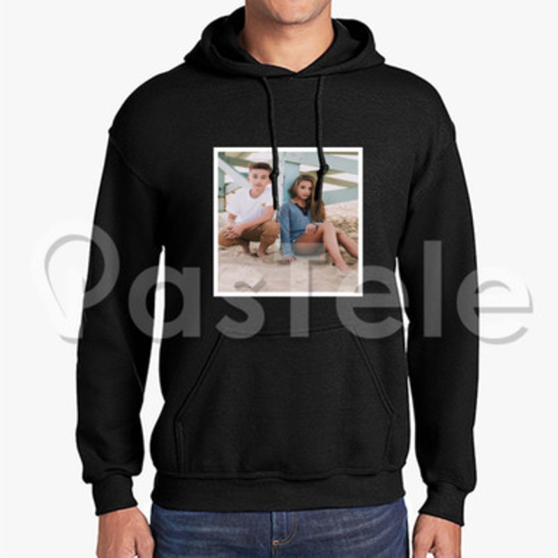 Johnny Orlando and Mackenzie Ziegler Custom Unisex Hooded Sweatshirt Crew Hoodies Hoodie Cotton Poly