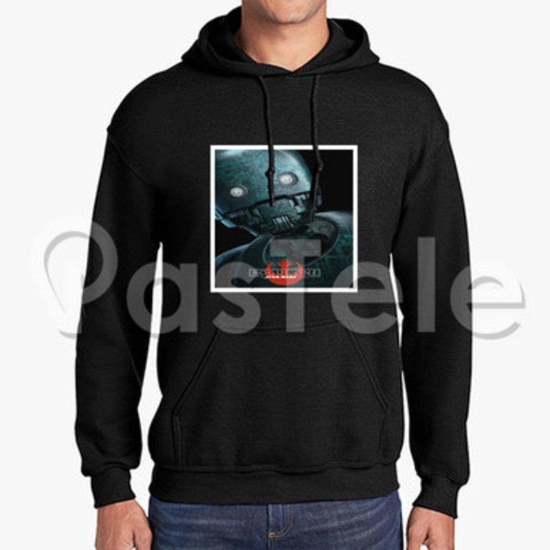 K 2 SO Star Rogue One A Star Wars Story Custom Unisex Hooded Sweatshirt Crew Hoodies Hoodie Cotton P