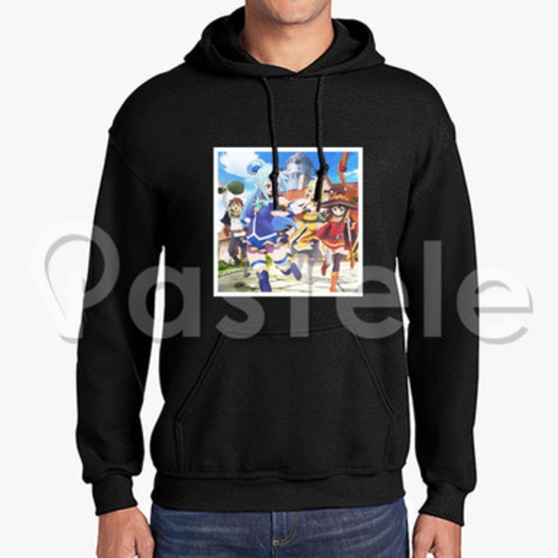 Kono Suba Custom Unisex Hooded Sweatshirt Crew Hoodies Hoodie Cotton Polyester