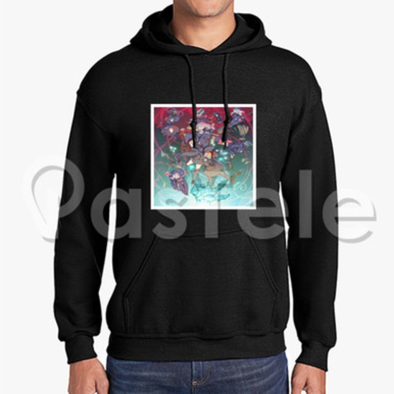 Little Witch Academia The Enchanted Parade Custom Unisex Hooded Sweatshirt Crew Hoodies Hoodie Cotto
