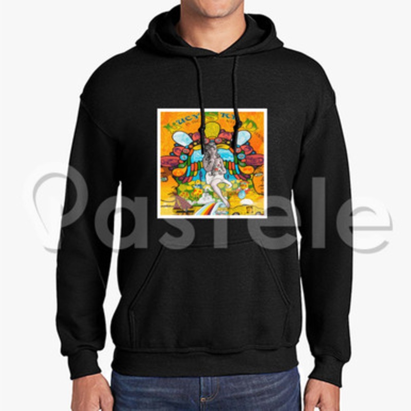 Lucy in the Sky With Diamonds Custom Unisex Hooded Sweatshirt Crew Hoodies Hoodie Cotton Polyester