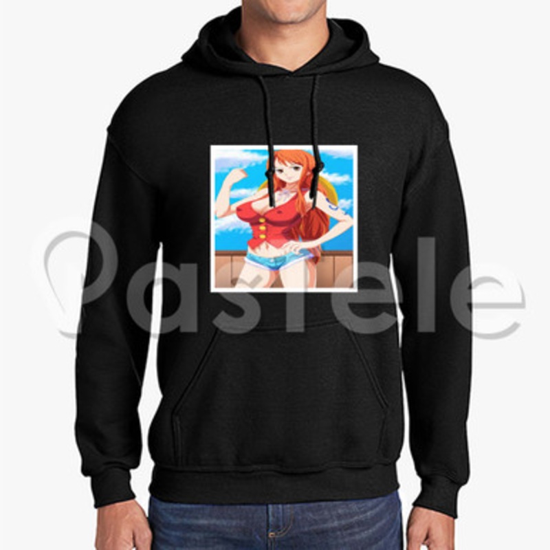 Nami One Piece Custom Unisex Hooded Sweatshirt Crew Hoodies Hoodie Cotton Polyester