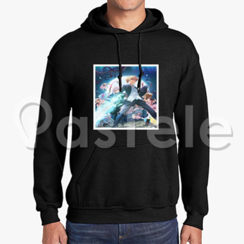 Rewrite Moon and Terra Custom Unisex Hooded Sweatshirt Crew Hoodies Hoodie Cotton Polyester