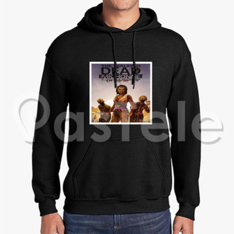 The Walking Dead Michonne Custom Unisex Hooded Sweatshirt Crew Hoodies Hoodie Cotton Polyester