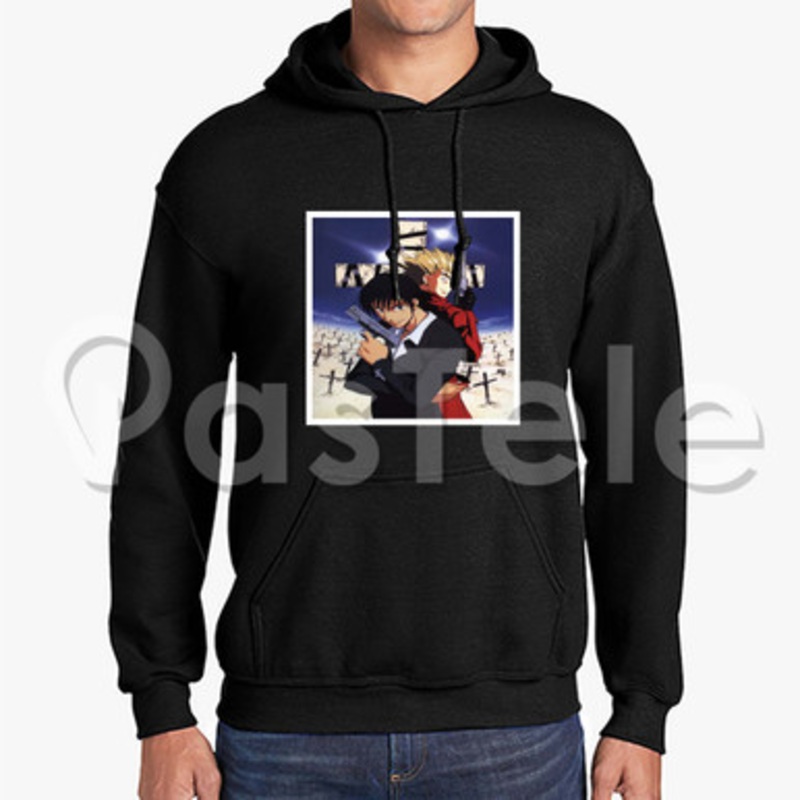 Trigun Custom Unisex Hooded Sweatshirt Crew Hoodies Hoodie Cotton Polyester