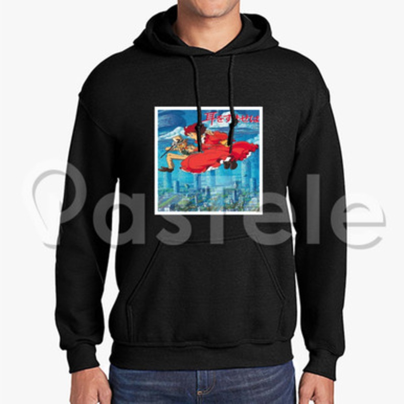 Whisper of the Heart Custom Unisex Hooded Sweatshirt Crew Hoodies Hoodie Cotton Polyester