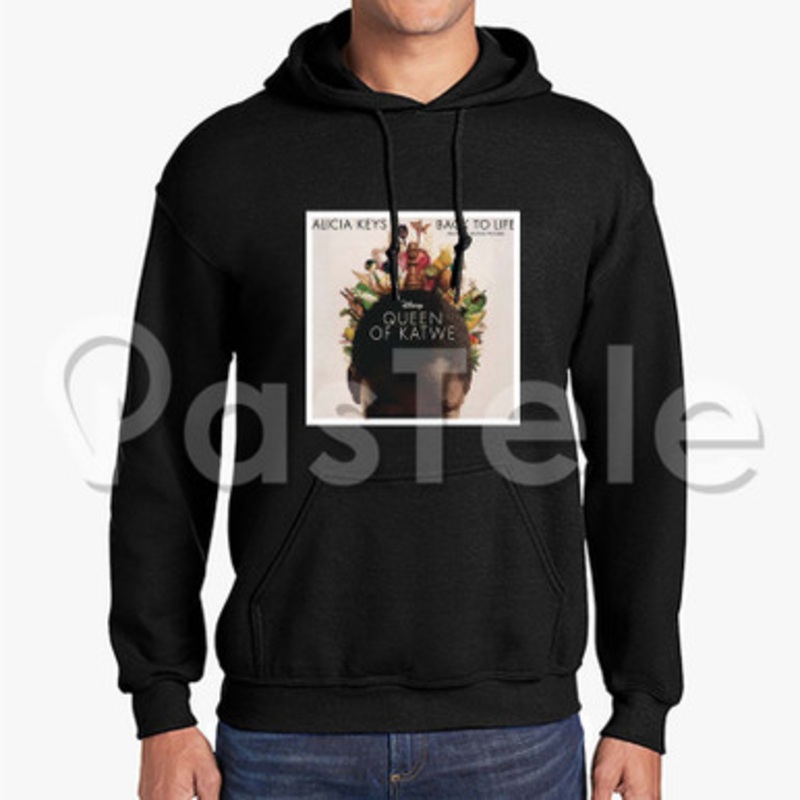 Alicia Keys Back to Life Custom Unisex Hooded Sweatshirt Crew Hoodies Hoodie Cotton Polyester