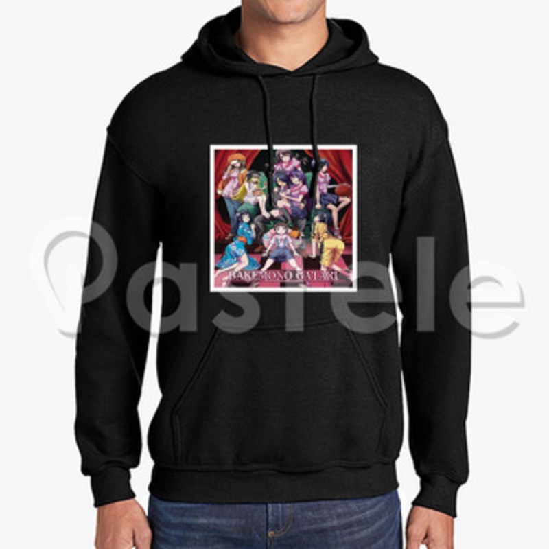 Bakemonogatari Custom Unisex Hooded Sweatshirt Crew Hoodies Hoodie Cotton Polyester