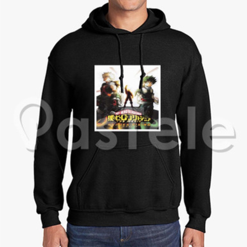 Boku No Hero Academia Heroes Rising Custom Unisex Hooded Sweatshirt Crew Hoodies Hoodie Cotton Polye