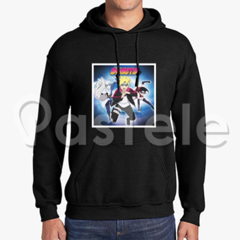 Boruto Nex Generation Custom Unisex Hooded Sweatshirt Crew Hoodies Hoodie Cotton Polyester