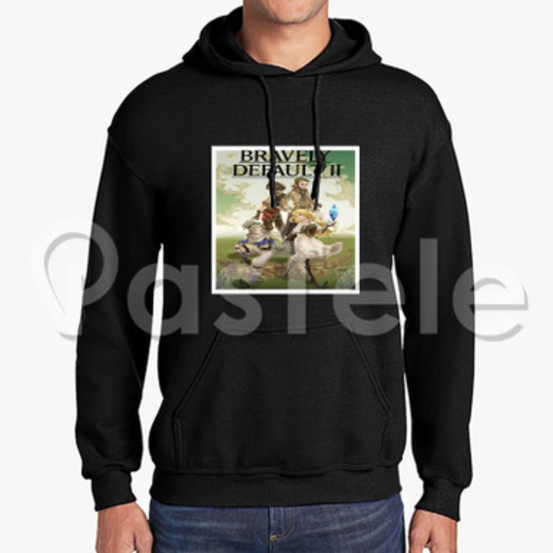 Bravely Default II Custom Unisex Hooded Sweatshirt Crew Hoodies Hoodie Cotton Polyester