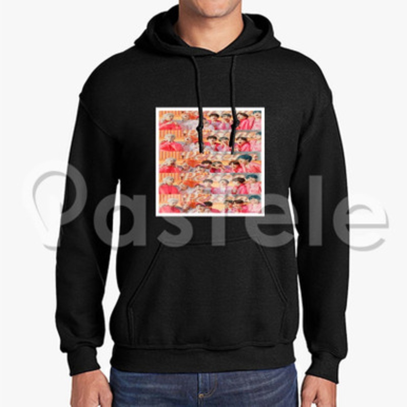 BTS Boy With Luv Custom Unisex Hooded Sweatshirt Crew Hoodies Hoodie Cotton Polyester