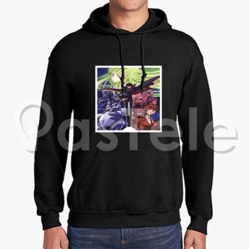 Code Geass Lelouch of the Rebellion Custom Unisex Hooded Sweatshirt Crew Hoodies Hoodie Cotton Polye
