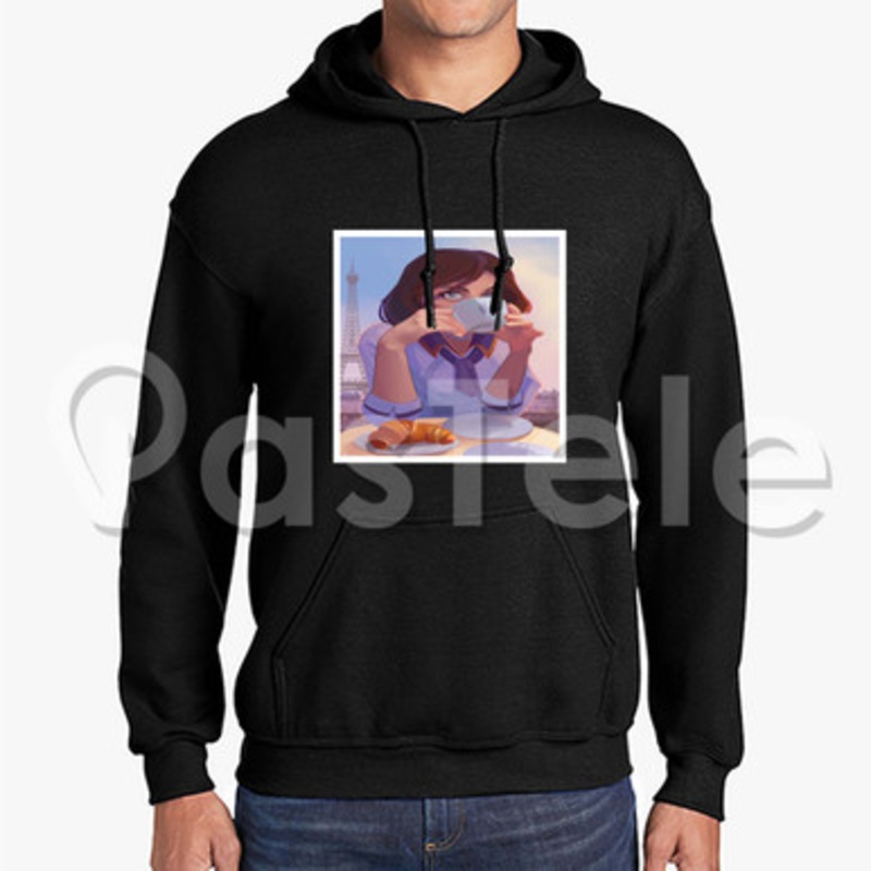 Elizabeth In Paris Bioshock Custom Unisex Hooded Sweatshirt Crew Hoodies Hoodie Cotton Polyester