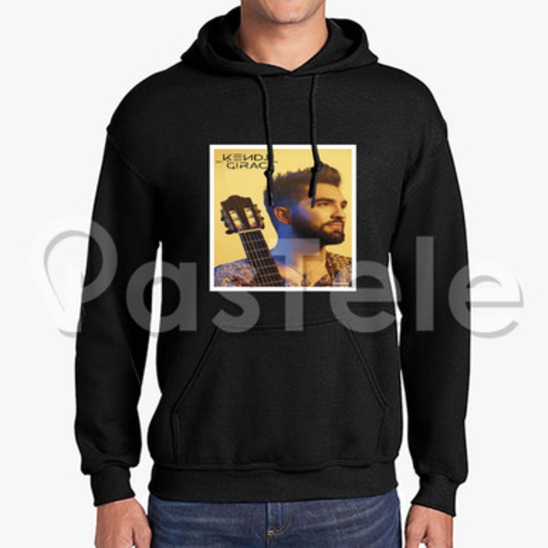 Kendji Girac Guitar Custom Unisex Hooded Sweatshirt Crew Hoodies Hoodie Cotton Polyester