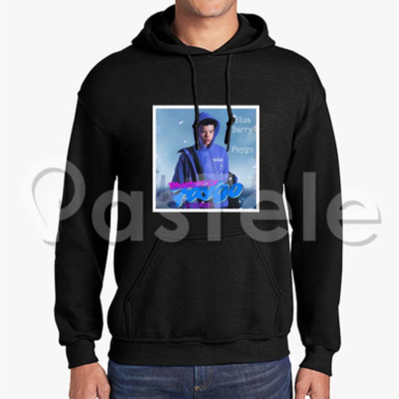 Lil Mosey Blueberry Faygo Custom Unisex Hooded Sweatshirt Crew Hoodies Hoodie Cotton Polyester