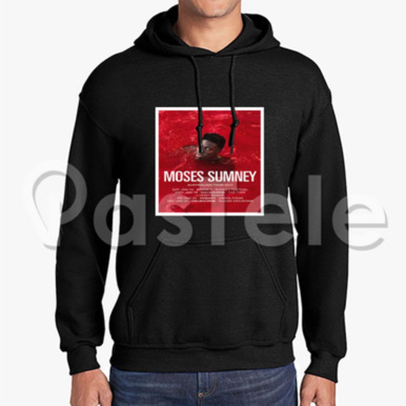 Moses Sumney Australian Tour 2017 Custom Unisex Hooded Sweatshirt Crew Hoodies Hoodie Cotton Polyest
