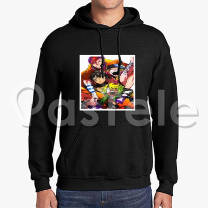 Nanbaka Anime Custom Unisex Hooded Sweatshirt Crew Hoodies Hoodie Cotton Polyester