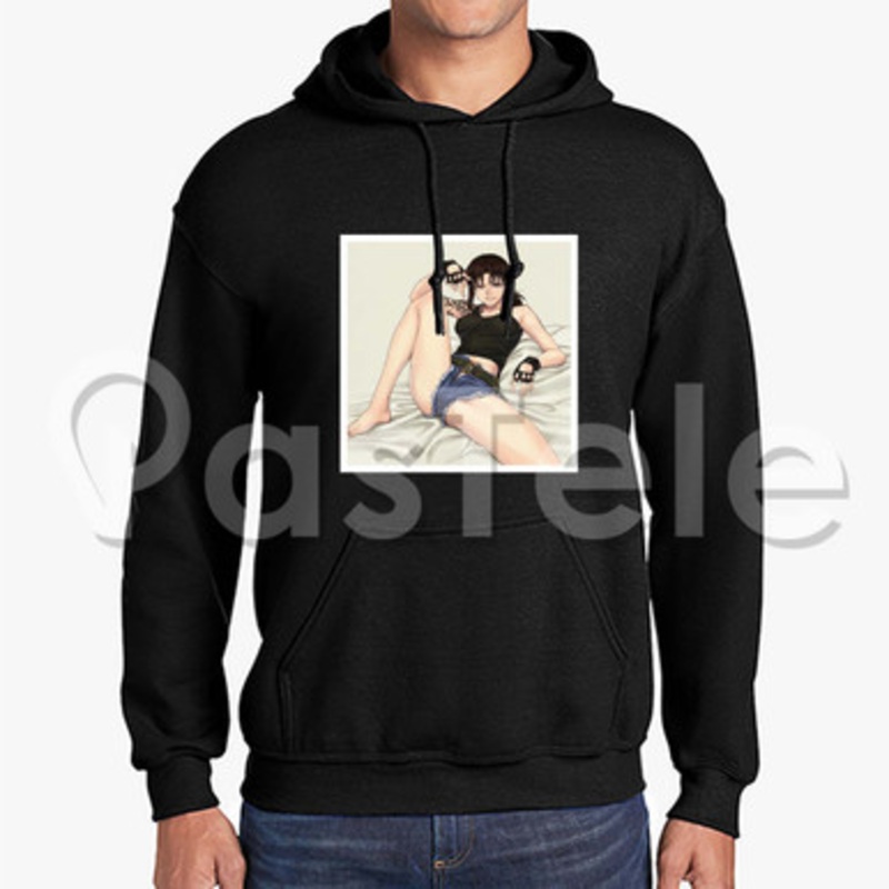 Revy Black Lagoon Custom Unisex Hooded Sweatshirt Crew Hoodies Hoodie Cotton Polyester