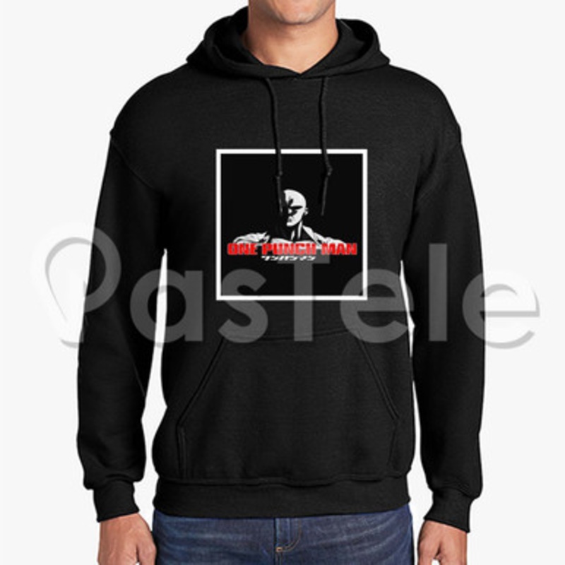 Saitama One Punch Man Custom Unisex Hooded Sweatshirt Crew Hoodies Hoodie Cotton Polyester