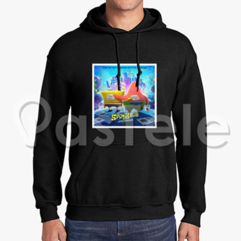 The Spongebob Movie Sponge on the Run Custom Unisex Hooded Sweatshirt Crew Hoodies Hoodie Cotton Pol
