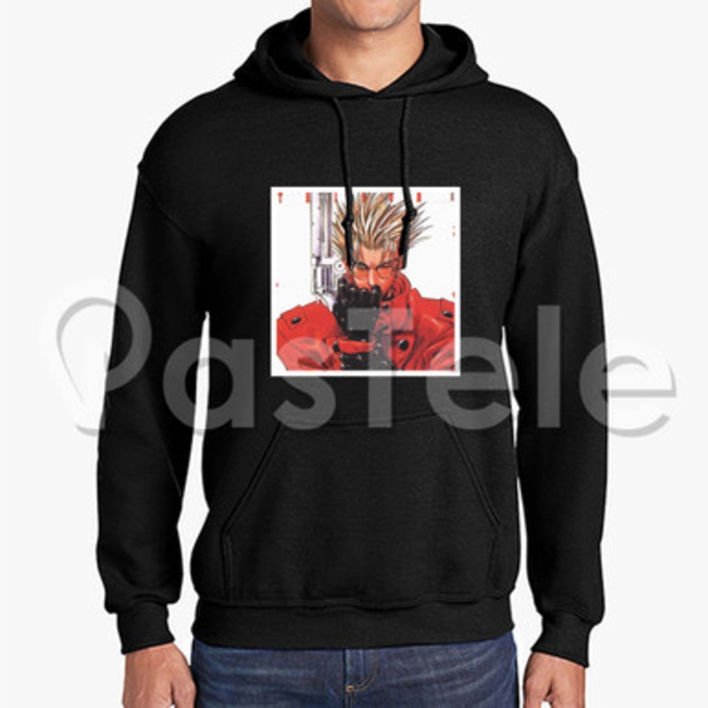 Trigun 2 Custom Unisex Hooded Sweatshirt Crew Hoodies Hoodie Cotton Polyester