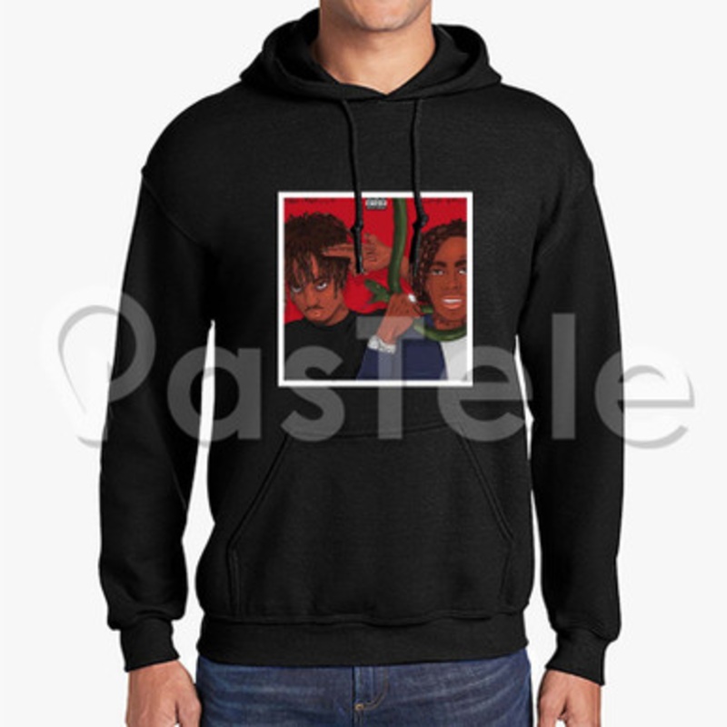 YNW Melly ft Juice WRLD Suicidal Custom Unisex Hooded Sweatshirt Crew Hoodies Hoodie Cotton Polyeste
