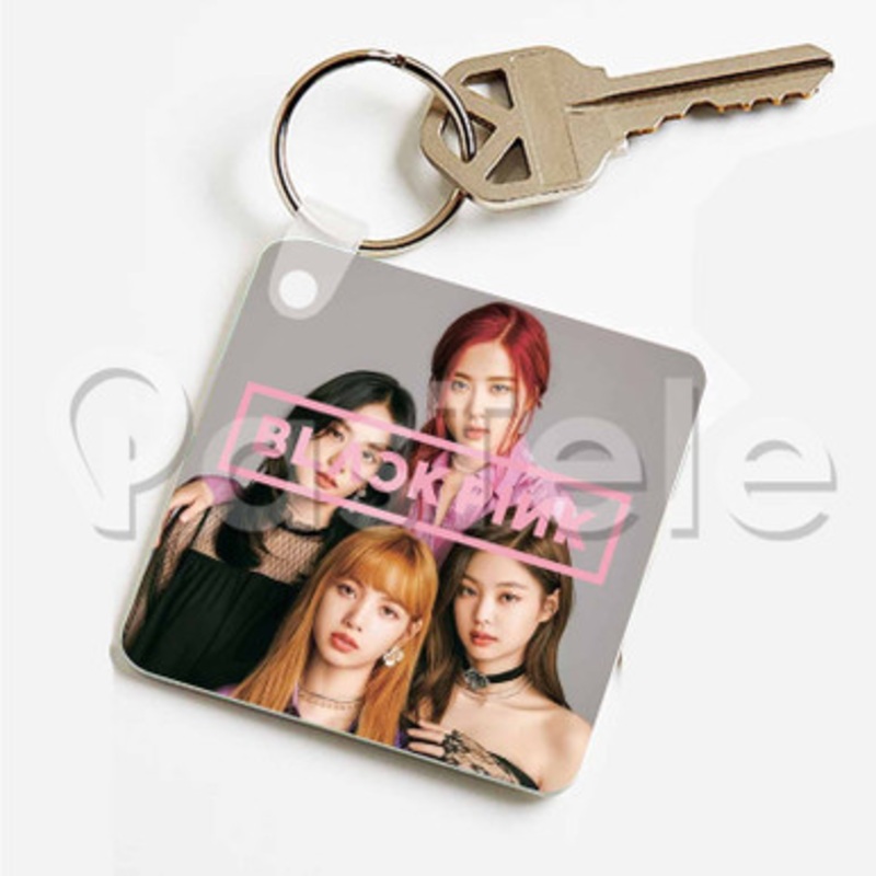 Blackpink Custom Personalized Art Keychain Key Ring Jewelry Necklaces Pendant Two Sides
