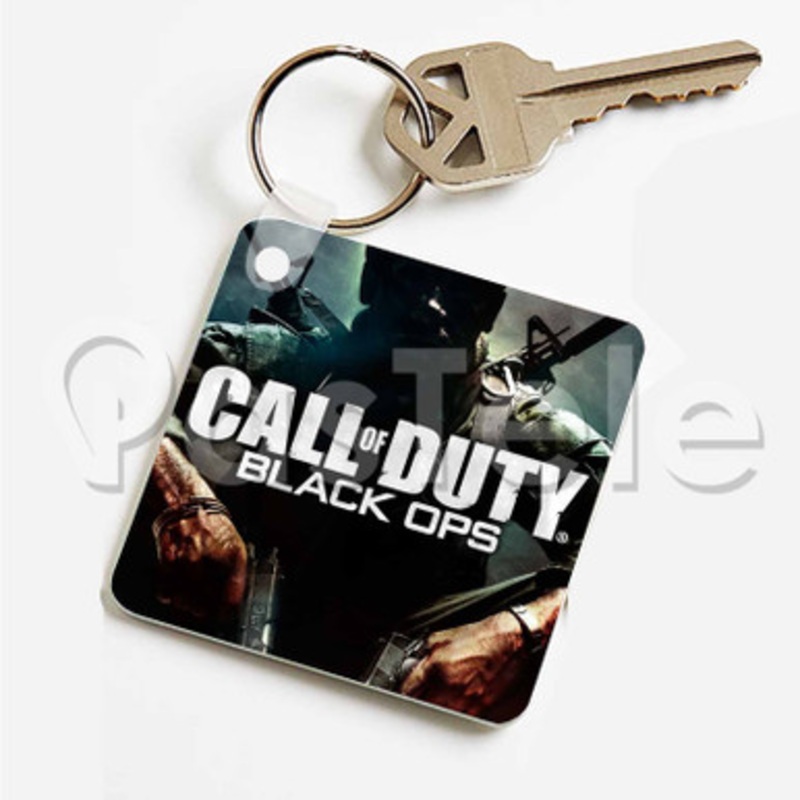 call of duty Custom Personalized Art Keychain Key Ring Jewelry Necklaces Pendant Two Sides