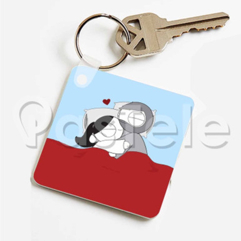 Catana Comics Custom Personalized Art Keychain Key Ring Jewelry Necklaces Pendant Two Sides