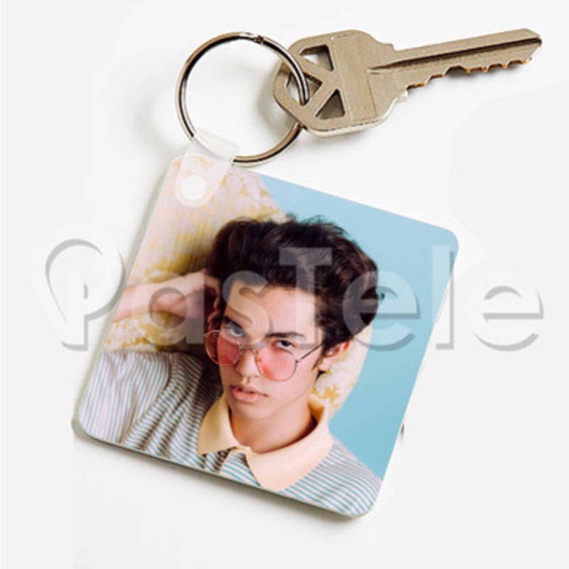 Conan Gray Custom Personalized Art Keychain Key Ring Jewelry Necklaces Pendant Two Sides