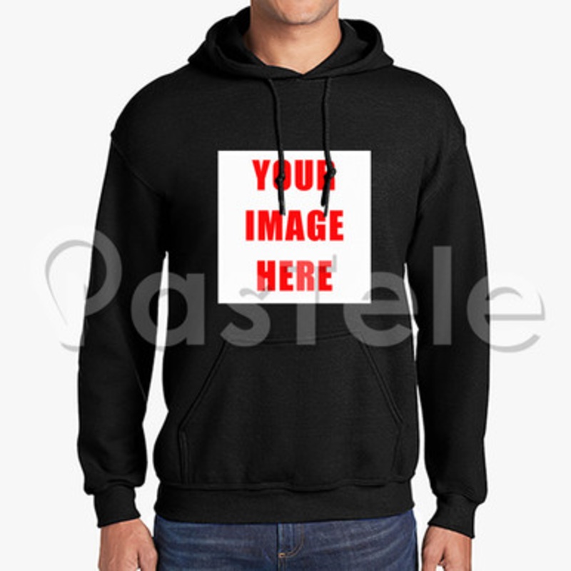 Custom Your Image Unisex Hooded Sweatshirt Crew Hoodies Hoodie Cotton Polyester