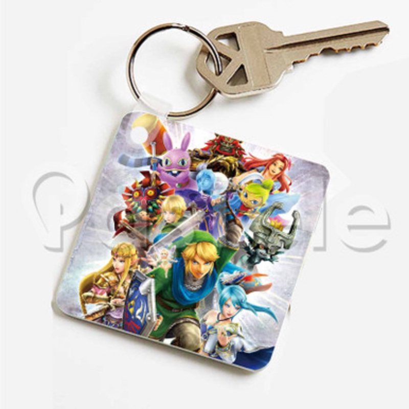 Hyrule Warriors Definitive Edition Custom Personalized Art Keychain Key Ring Jewelry Necklaces Pendant Two Sides