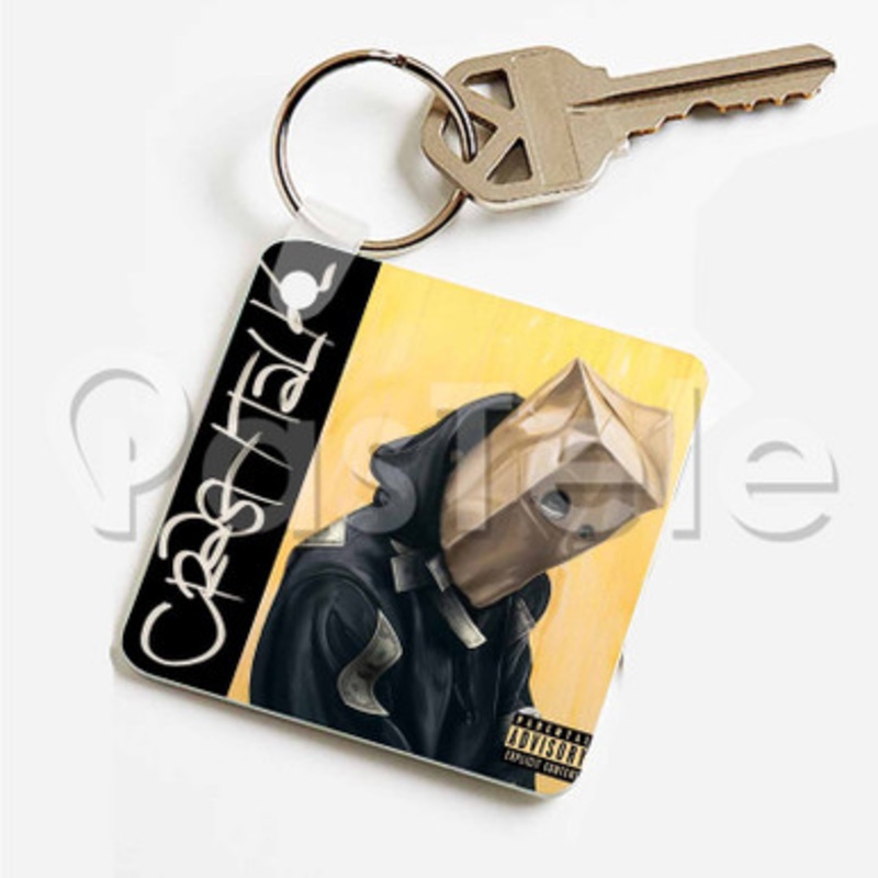 School Boy Q Crash Custom Art Keychain Key Ring Jewelry Necklaces Pendant Two Sides