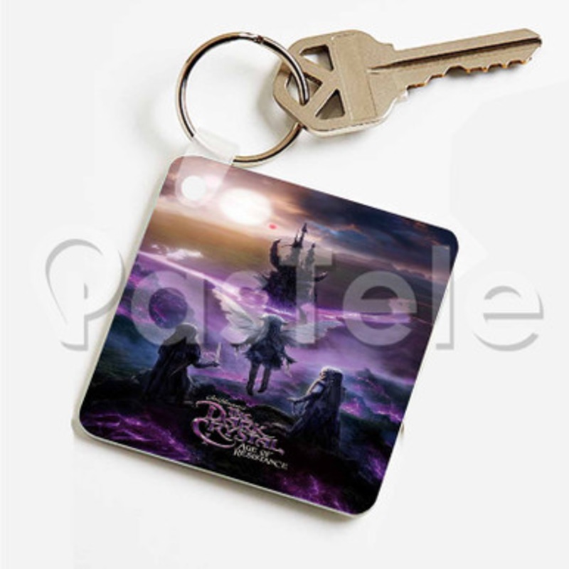 The Dark Crystal Age of Resistance Custom Art Keychain Key Ring Jewelry Necklaces Pendant Two Sides