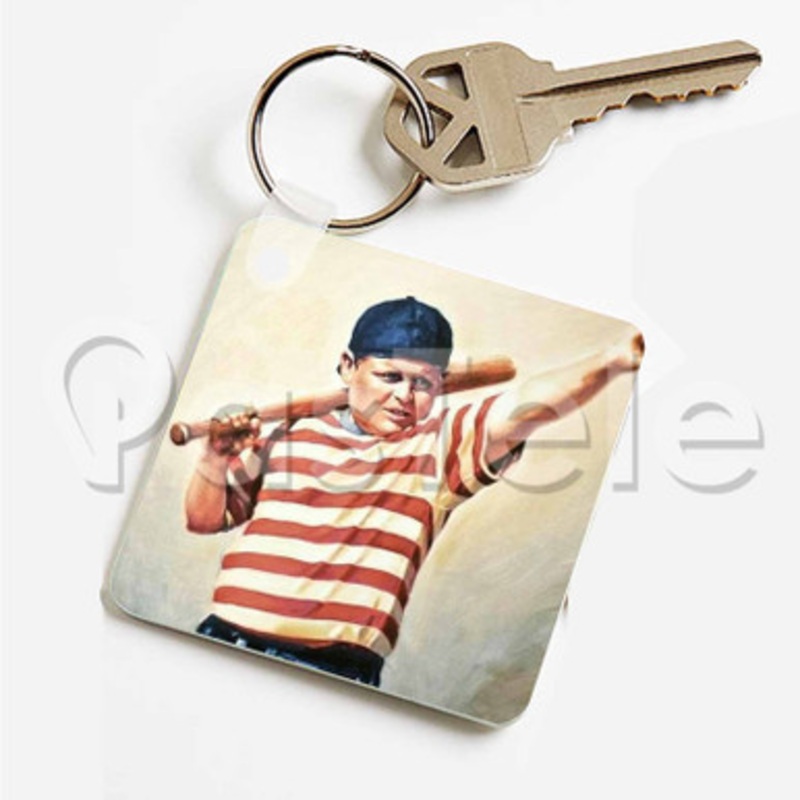 The Sandlot Custom Personalized Art Keychain Key Ring Jewelry Necklaces Pendant Two Sides