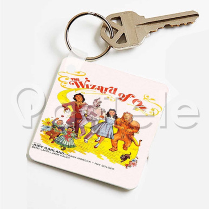 The Wizard of Oz Custom Art Keychain Key Ring Jewelry Necklaces Pendant Two Sides