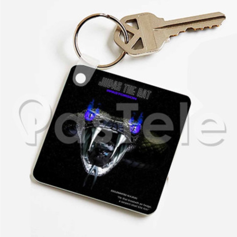 Vector Tha Viper Judas The Rat Custom Art Keychain Key Ring Jewelry Necklaces Pendant Two Sides