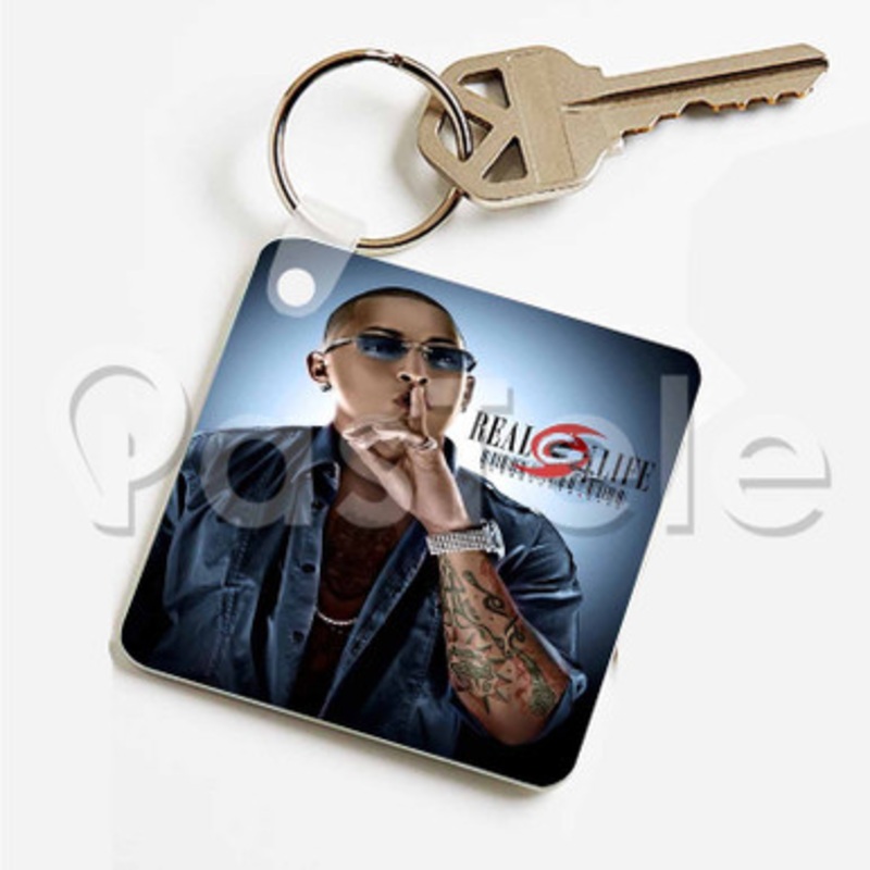 engo Flow Custom Art Keychain Key Ring Jewelry Necklaces Pendant Two Sides