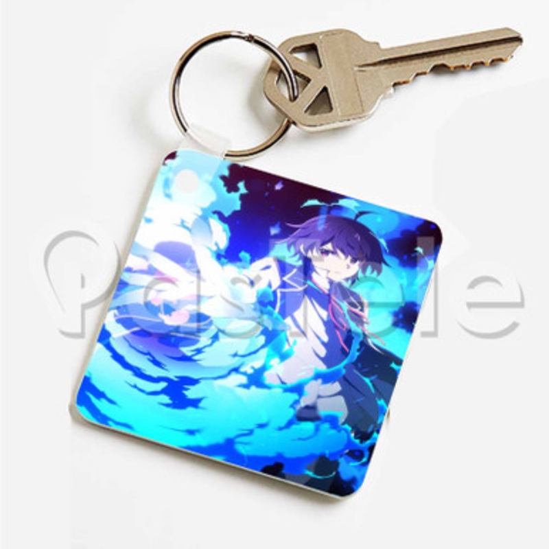 Kenja no Mago Custom Art Keychain Key Ring Jewelry Necklaces Pendant Two Sides