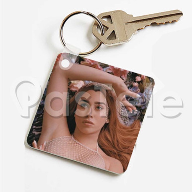 Lauren Jauregui Custom Art Keychain Key Ring Jewelry Necklaces Pendant Two Sides