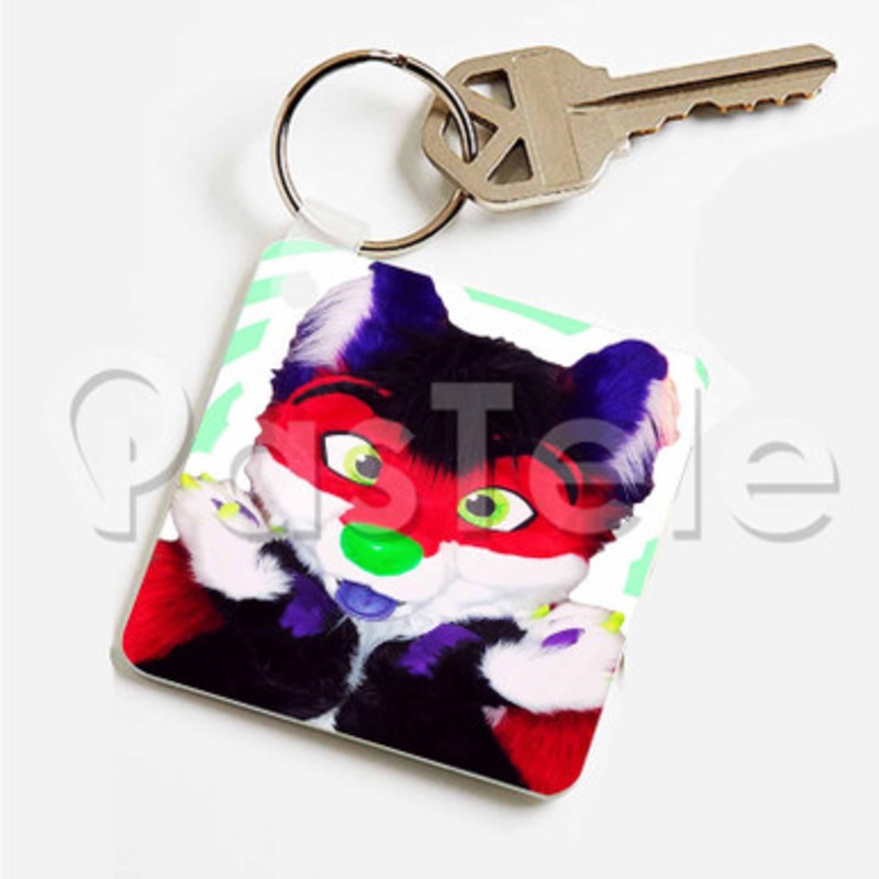 Majira Custom Art Keychain Key Ring Jewelry Necklaces Pendant Two Sides